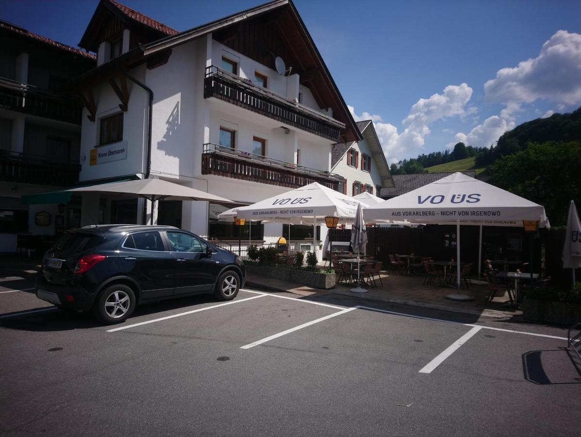 Gasthaus Krone Ubersaxen Ngoại thất bức ảnh